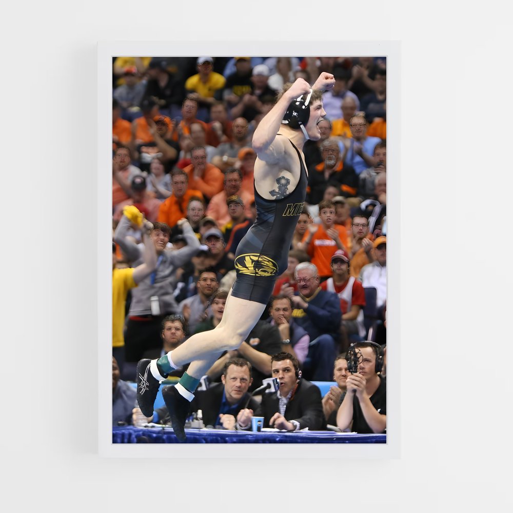 Poster Saut Épique – affiche Lutte (vue 3)
